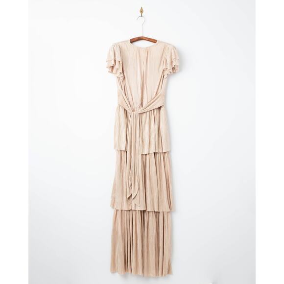 Sabina Musayev Maze Dress in Gold Size L - Picture 5 of 9